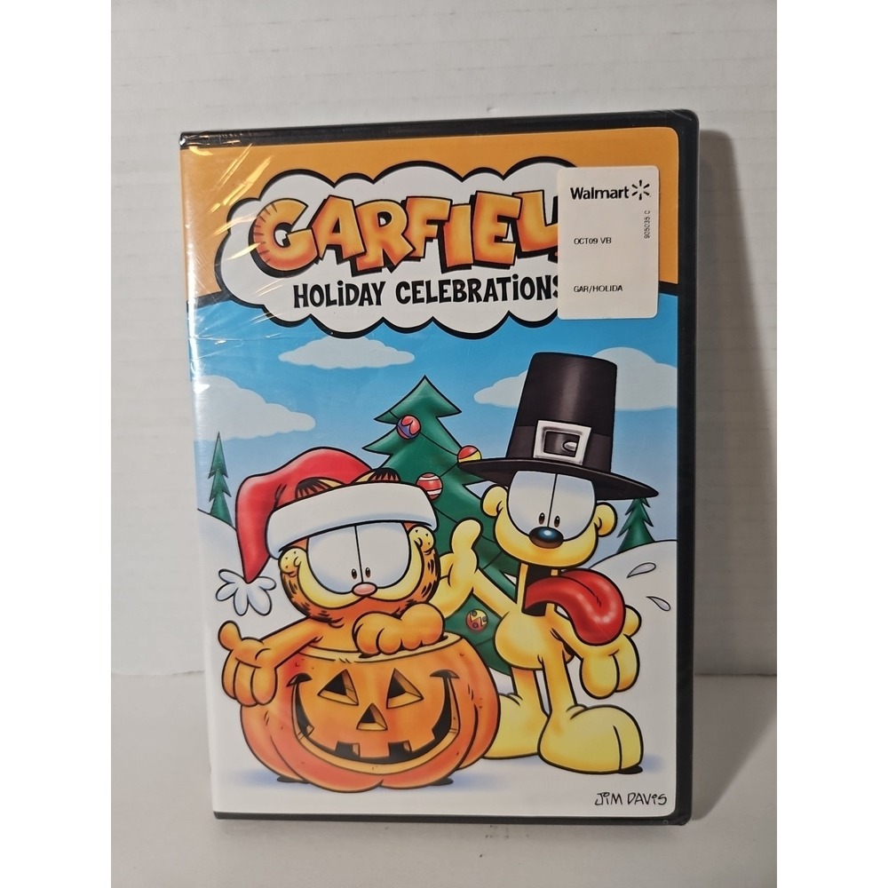 GARFIELD‎ Holiday Celebrations DVD Halloween Thanksgiving Christmas NEW SEALED